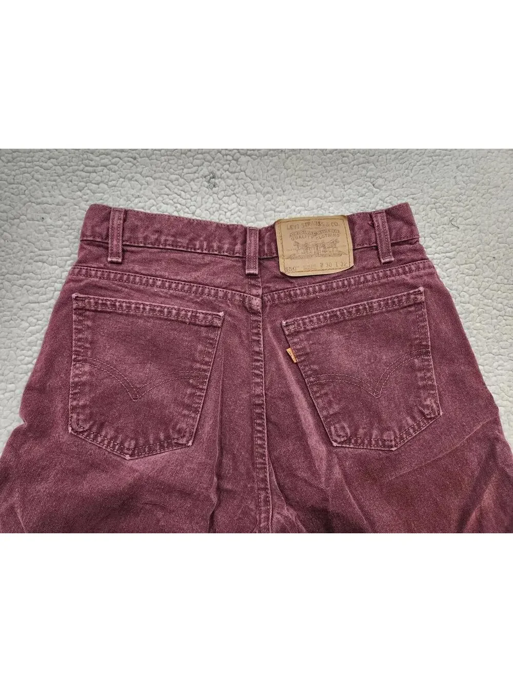VTG Levi’s 550 Mens 30x32 Relaxed Fit Tapered Leg Denim Jeans Made in USA, 1995